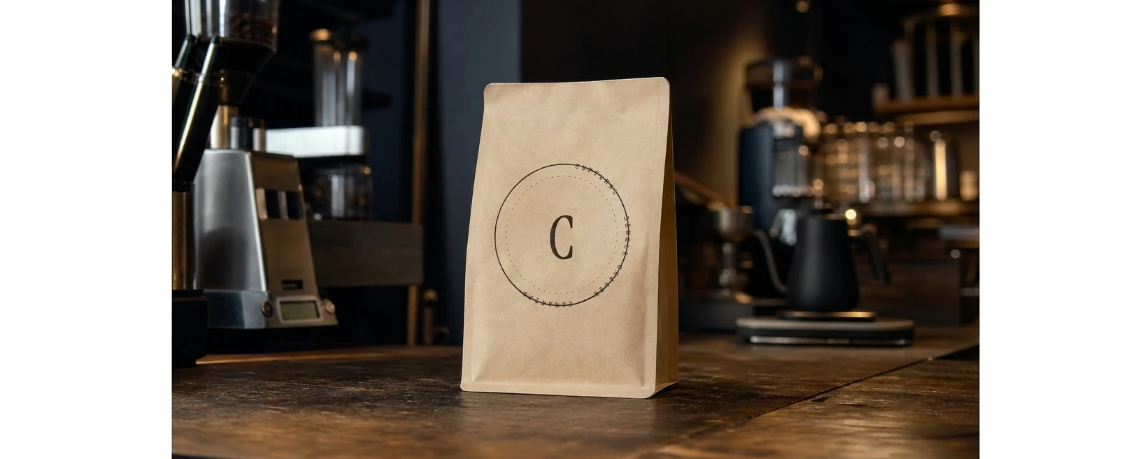 Cuptural Coffee — 250g single-origin bag, matte finish