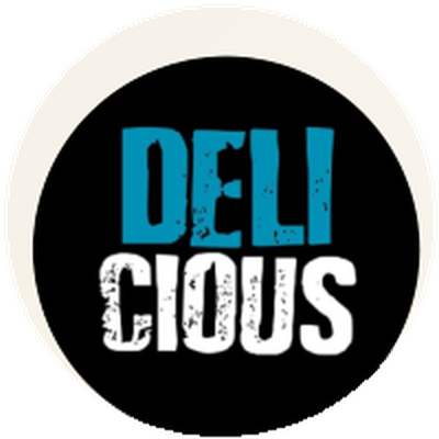 Delicious — the café's existing logo